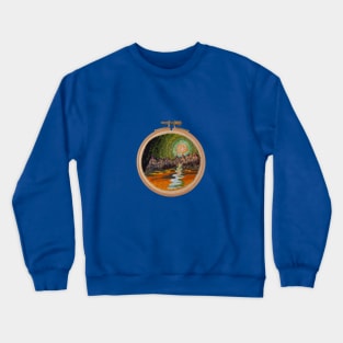 Night Mountains Crewneck Sweatshirt